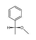 (+)-(R)-methoxyphenylethane结构式