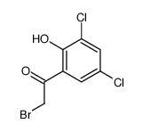 2-BROMO-3' 5'-DICHLORO-2'-HYDROXYACETOP&结构式
