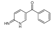(2-氨基-5-吡啶)苯基-甲酮结构式