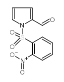 1-[(2-硝基苯基)磺酰基]-1H-吡咯-2-甲醛结构式