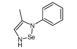 4-methyl-5-phenyl-2H-1,2,5-selenadiazole结构式