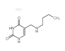 5-(butylaminomethyl)-1H-pyrimidine-2,4-dione Structure