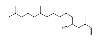 3,7,11,15-tetramethylhexadec-1-en-5-ol Structure