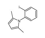 1-(2-iodophenyl)-2,5-dimethyl-1H-pyrrole Structure