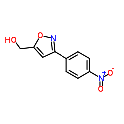 [3-(4-Nitrophenyl)-1,2-oxazol-5-yl]methanol Structure