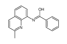 N-(2-methylquinolin-8-yl)benzamide结构式
