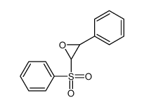 2-(benzenesulfonyl)-3-phenyloxirane Structure