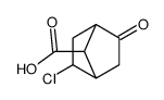 2-氯-5-氧代-双环[2.2.1]庚烷-7-羧酸结构式