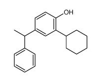 2-环己基-4-(1-苯基乙基)-苯酚结构式