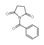2,5-Pyrrolidinedione,1-benzoyl- Structure