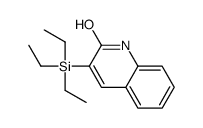 3-triethylsilyl-1H-quinolin-2-one结构式