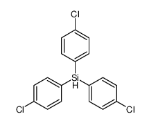 tris(4-chlorophenyl)silane Structure