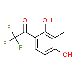 Ethanone, 1-(2,4-dihydroxy-3-methylphenyl)-2,2,2-trifluoro- (9CI) Structure