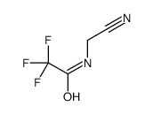N-(cyanomethyl)-2,2,2-trifluoroacetamide结构式