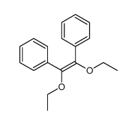 cis-α,α-diethoxystilbene结构式