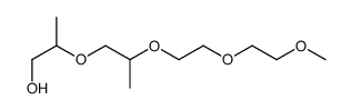 2-[2-[2-(2-methoxyethoxy)ethoxy]propoxy]propan-1-ol结构式