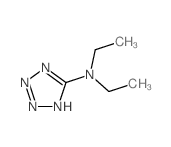 1H-Tetrazol-5-amine, N,N-diethyl-结构式