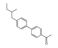 1-[4'-(2-Methylbutyl)-4-biphenylyl]ethanone Structure