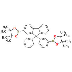 2,2-二硼酸频那醇酯-9,9-螺二芴结构式