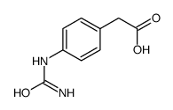 2-[4-(carbamoylamino)phenyl]acetic acid结构式