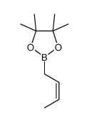 反式-巴豆基硼酸频哪醇酯结构式