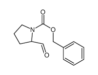 (2S)-N-苄氧羰基-2-吡咯烷甲醛结构式