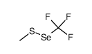 methyl((trifluoromethyl)selanyl)sulfane Structure