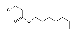 heptyl 3-chloropropanoate结构式