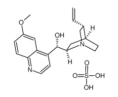 quinidine hydrogen sulphate structure