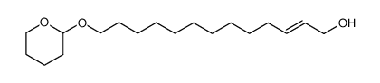 13-(2-tetrahydropyranyloxy)tridec-2(E)-en-1-ol Structure
