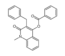 (3-benzyl-1-methyl-2-oxoquinolin-4-yl) benzoate Structure