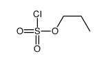 Chlorosulfuric acid propyl ester structure