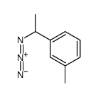 1-(1-azidoethyl)-3-methylbenzene结构式