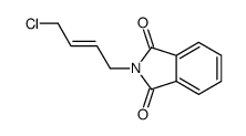 顺-N-(4-氯丁烯基)邻苯二甲酰亚胺结构式