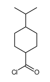 4β-Isopropylcyclohexane-1α-carbonyl chloride Structure