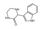 3-(3-indolyl)-piperazin-2-one结构式