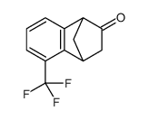 5-(Trifluoromethyl)benzonorbornen-2-one Structure