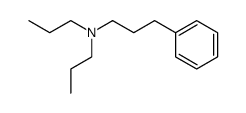 3-phenyl-N,N-dipropylpropan-1-amine结构式
