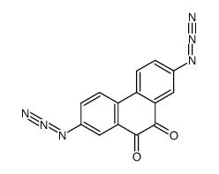 2,7-diazido-phenanthrene-9,10-dione结构式