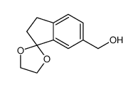 (2',3'-dihydrospiro[[1,3]dioxolane-2,1'-indene]-6'-yl)methanol结构式