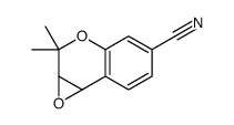 2,2-dimethyl-1a,7b-dihydrooxireno[2,3-c]chromene-5-carbonitrile结构式