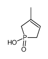 1-hydroxy-3-methyl-2,5-dihydro-1λ5-phosphole 1-oxide Structure