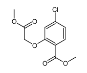 methyl 4-chloro-2-(2-methoxy-2-oxoethoxy)benzoate Structure
