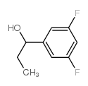 1-(3,5-二氟苯基)丙醇结构式