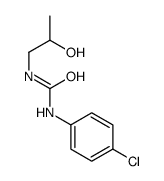 1-(4-chlorophenyl)-3-(2-hydroxypropyl)urea结构式