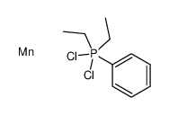 dichloro-diethyl-phenyl-λ5-phosphane,manganese结构式