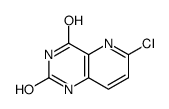 6-氯吡啶[3,2-D]嘧啶-2,4(1H,3H)-二酮结构式