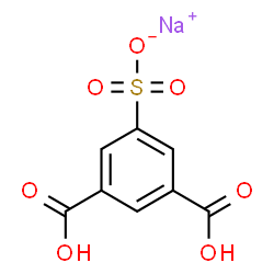 sodium 3,5-dicarboxybenzenesulfonate structure
