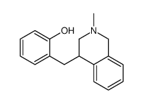 2-[(2-methyl-3,4-dihydro-1H-isoquinolin-4-yl)methyl]phenol Structure