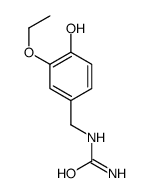 (3-ethoxy-4-hydroxyphenyl)methylurea Structure